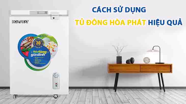 Cách sử dụng tủ đông Hòa Phát hiệu quả